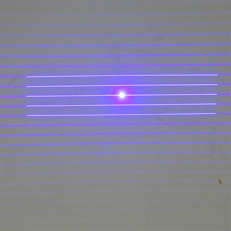 6度进口镜片5条平行线激光器可做红光绿光蓝光多线平行激光模组