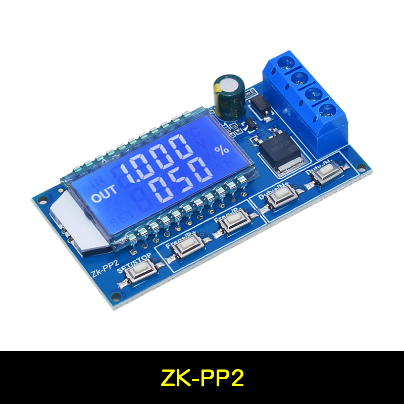 大功率PWM调光电机调速电磁阀脉冲数频率占空比可调循环延时 PP2K