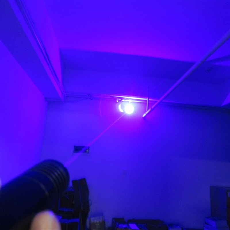 450nm2000mw超高亮度可调焦距激光器 蓝光室内外通用点状一字十字