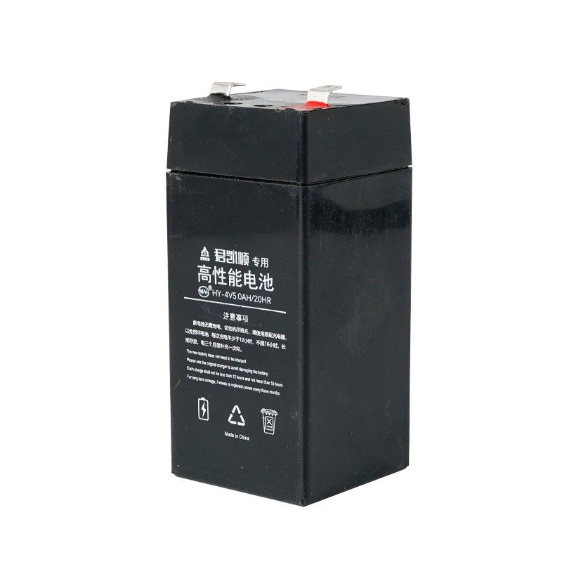 锐箭君凯顺电池4v6ah电子称充电蓄电瓶4v5AH20HR电池台秤通用配件