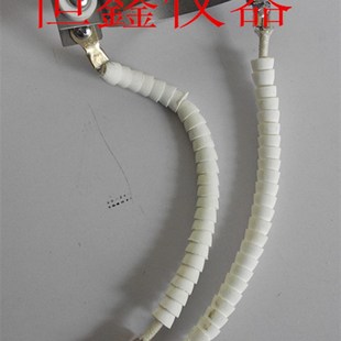 硅碳管卡子硅碳管煤炭化验带两根线硫夹子测M定硫仪连接超连结线