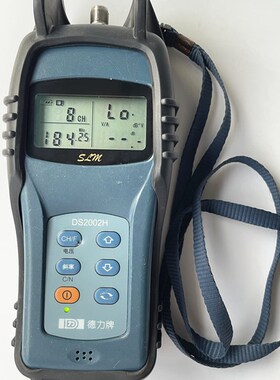 德力DS2002场强仪DS2002H 手持式有线电视测试仪电平表模拟场强计
