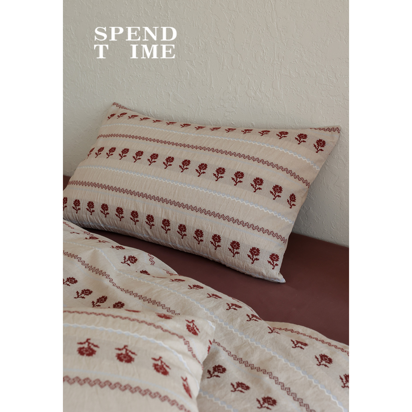 色织提花复古四件套单人