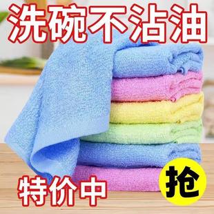油利除木纤维吸水洗碗布家用正品 刷碗布不沾油抹布厨房专用易清洗