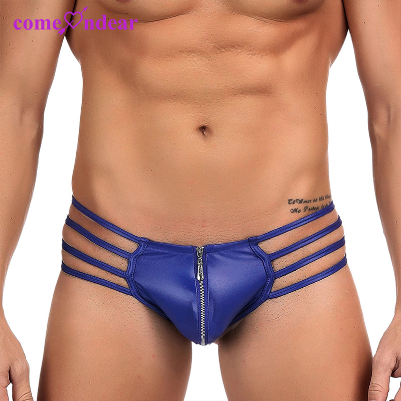 丁字裤大码男士内裤伪娘漏臀免脱