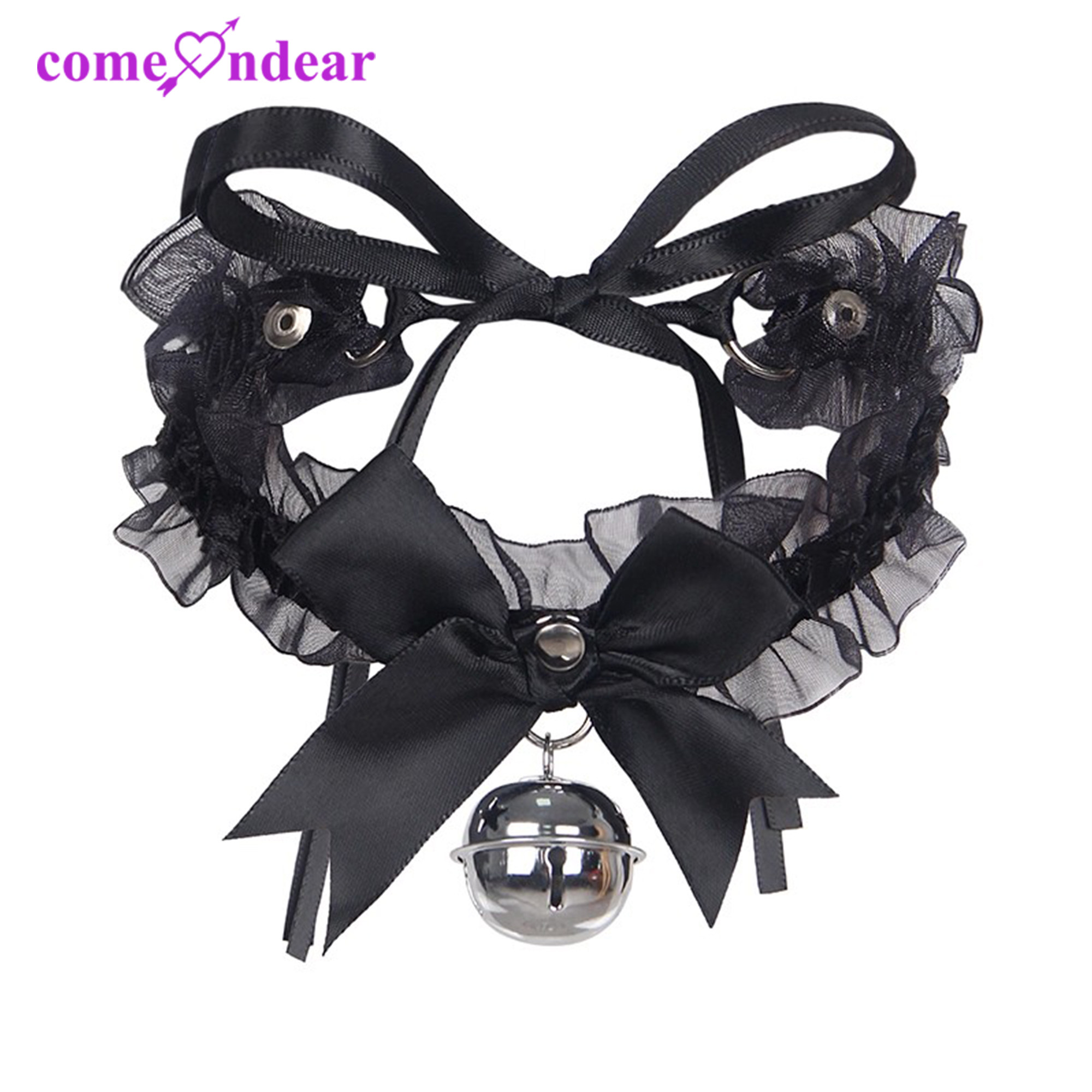 颈环蝴蝶结铃铛项圈蕾丝花边流苏项链颈带脖子配饰锁骨装饰禁欲系,女士内衣/男士内衣/家居服,内衣配件,淘宝优惠券,粉丝福利购,淘宝优惠卷