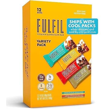 fulfil vitamin and protein snack sized bars, best sellers