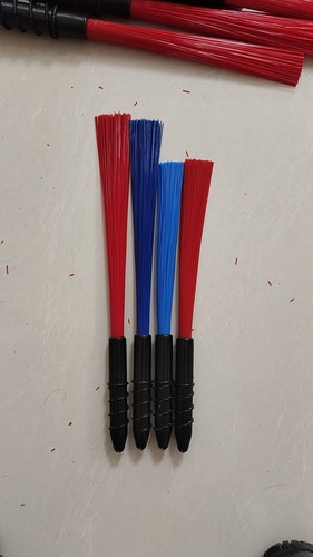 33厘米训练旗门刷耐低温地毛刷螺旋底座底座直径2.5厘米便捷安插