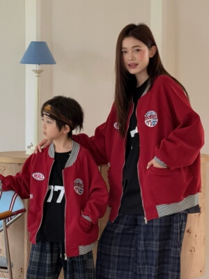 【吉娜专属】【顾奈】QZ828春季条纹棒球服