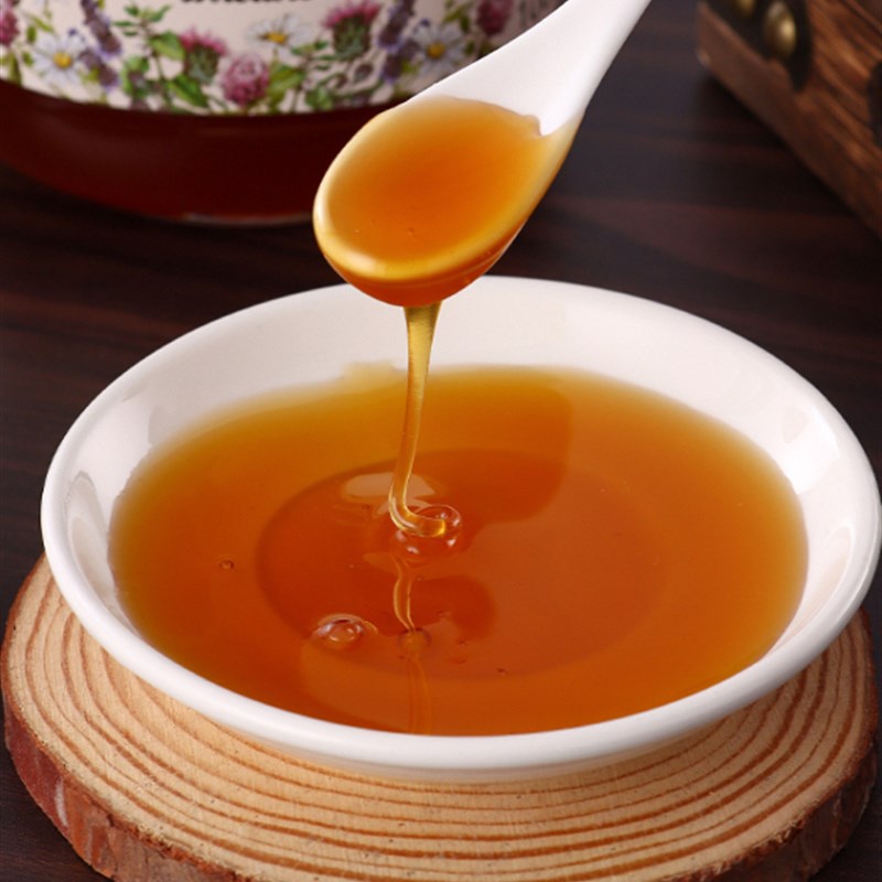 蜂蜜俄罗斯进口纯正天然百花蜜当归蜜结晶蜜椴树蜜U阿尔泰高山正