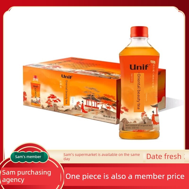 山姆超市商店 Unif东方美人茶 原味M茶饮料350ml*18