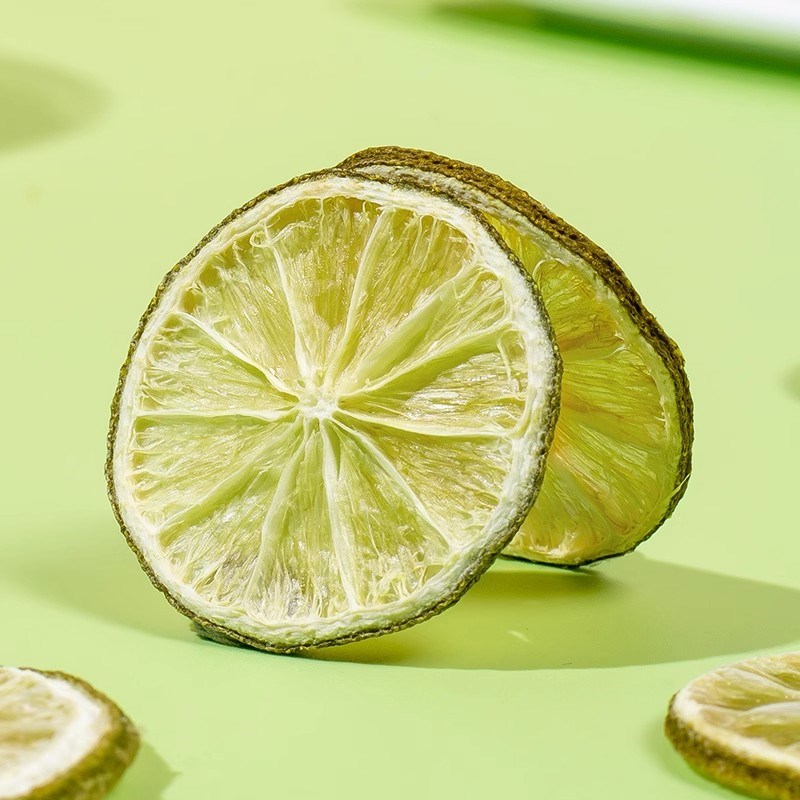 香水柠檬片泡水喝的东西冻干w柠檬干片泡茶青柠檬干不加蜂蜜冷泡