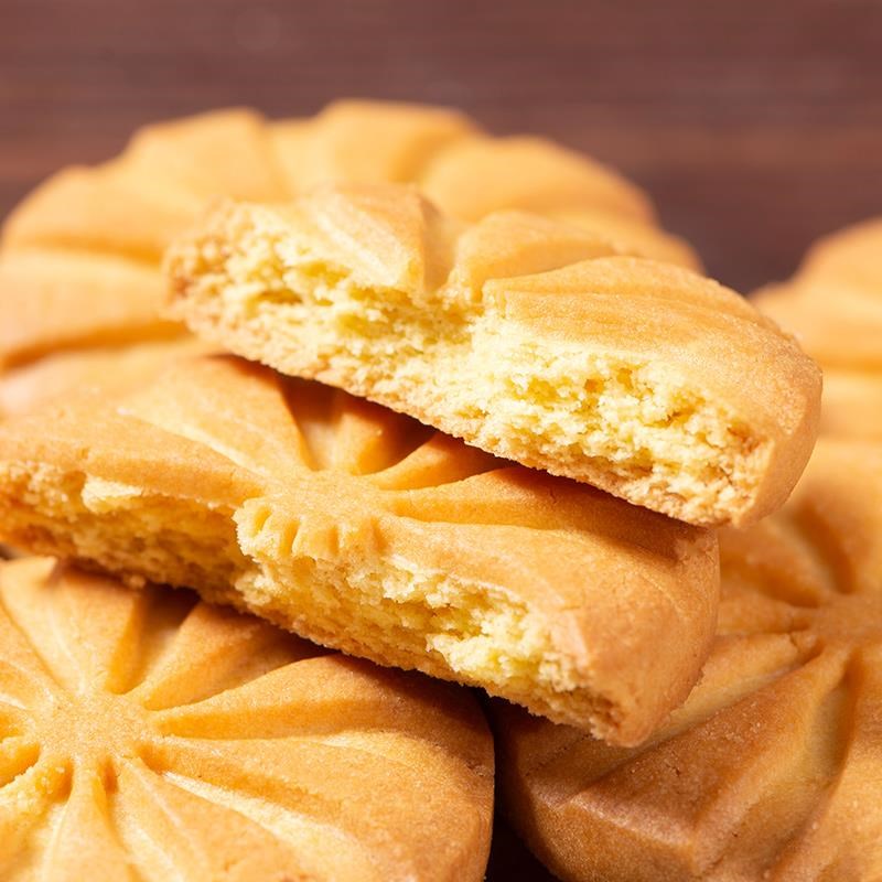 正航无糖桃酥铁棍山药藜麦谷物B鲜蛋黑杂粮多口味糕点独立装包邮