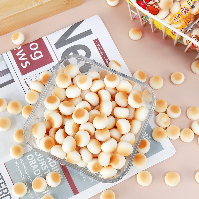 旺仔奶香小馒头宝宝儿童吃的w奶豆零食送0一1岁婴儿无添加辅食食