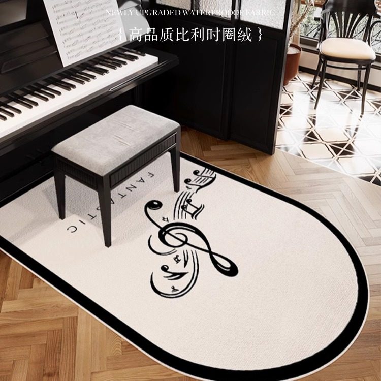 立式钢琴地毯架子鼓隔音专用吸音降噪脚垫楼层琴房家用减震厚地垫