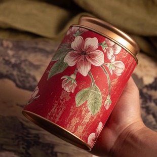 茶叶罐纸罐新中式创意精品茶叶包装罐红茶绿茶白茶通用茶叶密封罐