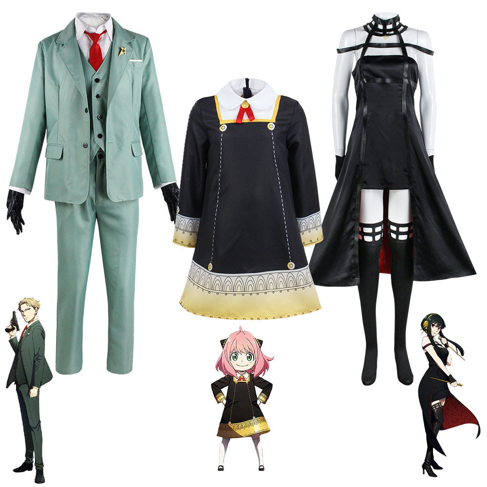 间谍过家家cos服阿尼亚裙子荆棘公主布莱尔cosplay角色扮演