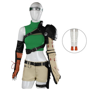 终幻想7:重生cosplay尤菲·如月cos服游戏套装女二次元动漫服