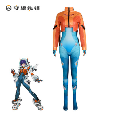 射击游戏守望先锋cos服朱诺角色同款cosplay万圣节舞台扮演服装