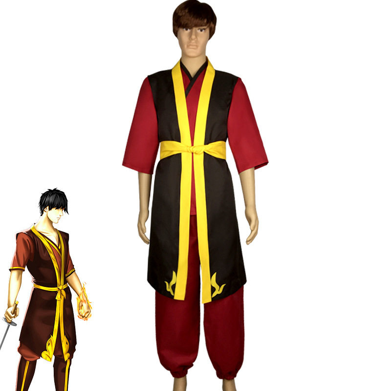 降世神通 后的气宗cosplay烈火国祖寇王子PrinceZuko 祖克cos服
