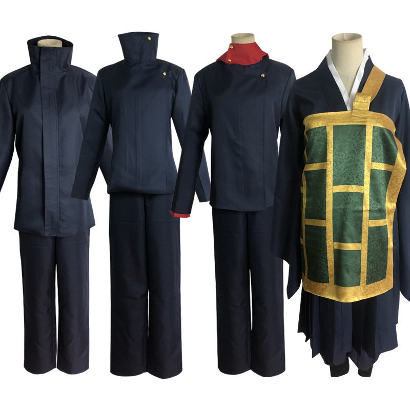 咒术回战cos服 五条悟/钉崎野蔷薇虎杖悠仁cos服 伏黑惠cosplay