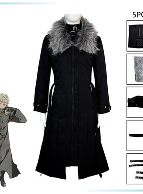 万圣节文豪野犬cos服Nakajima Atsushi人虎中岛敦cosplay动漫服装