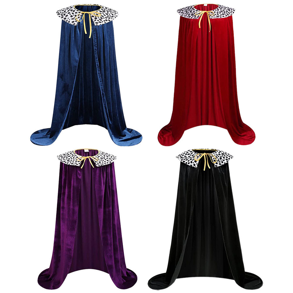 国王cos披风 万圣节国王王子斗篷派对cosplay角色扮演服装工厂
