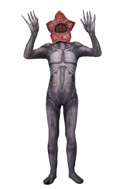 食人花怪奇物语3 Stranger Things万圣节角色扮演cosplay连体服装