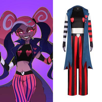 HazbinHotel地狱客栈cos 3V组Velvette薇尔薇缇cosplay万圣节服装