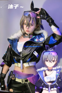 崩坏星穹铁道cos服刃银狼符玄cosplay动漫游戏男装套装送眼镜