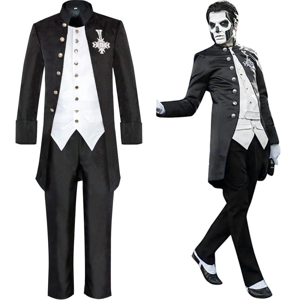 亚马逊跨境食人尸乐队cos服Ghost B.C角色扮演cosplay服装全套