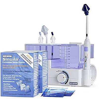 SinuPulse Elite Advanced Nasal Irrigation System with 60