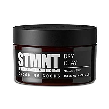 STMNT Grooming Goods Dry Clay， 3.38 oz| Extra Matte Fini