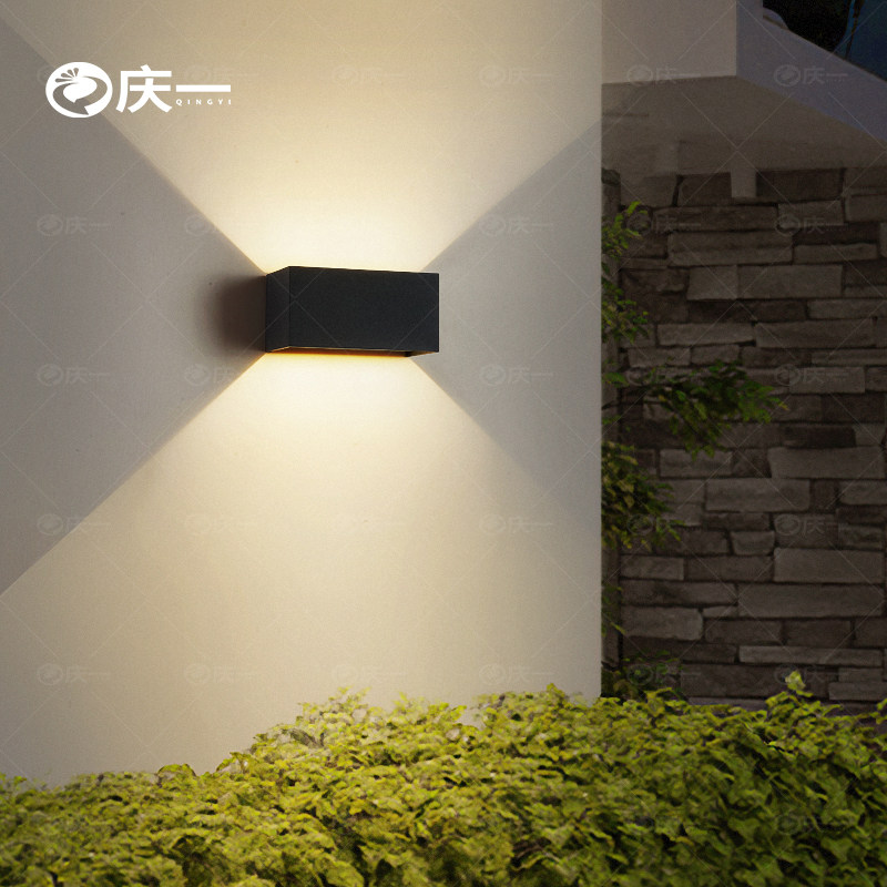 户外壁灯防水led室外简约双头超亮外墙别墅柱子庭院灯阳台洗墙灯,家装灯饰光源,壁灯,淘宝优惠券,粉丝福利购,淘宝优惠卷