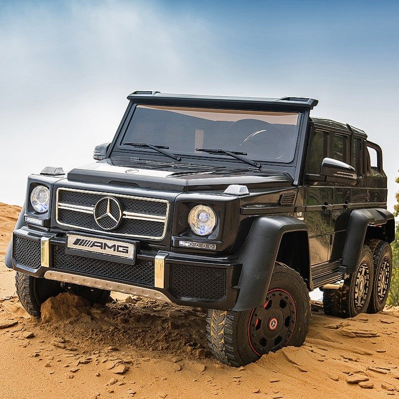 奔驰大g儿童电动汽车四轮遥控可坐大人宝宝玩具越野车超大双人座