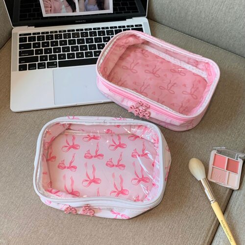 结化妆包女大容量透明防水洗漱包