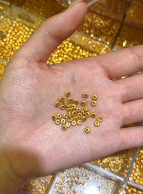 4mm灯笼扁珠1g（一克大约7个）