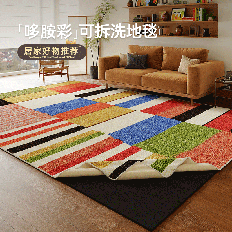 多巴胺可拆洗好打理客厅地毯地垫