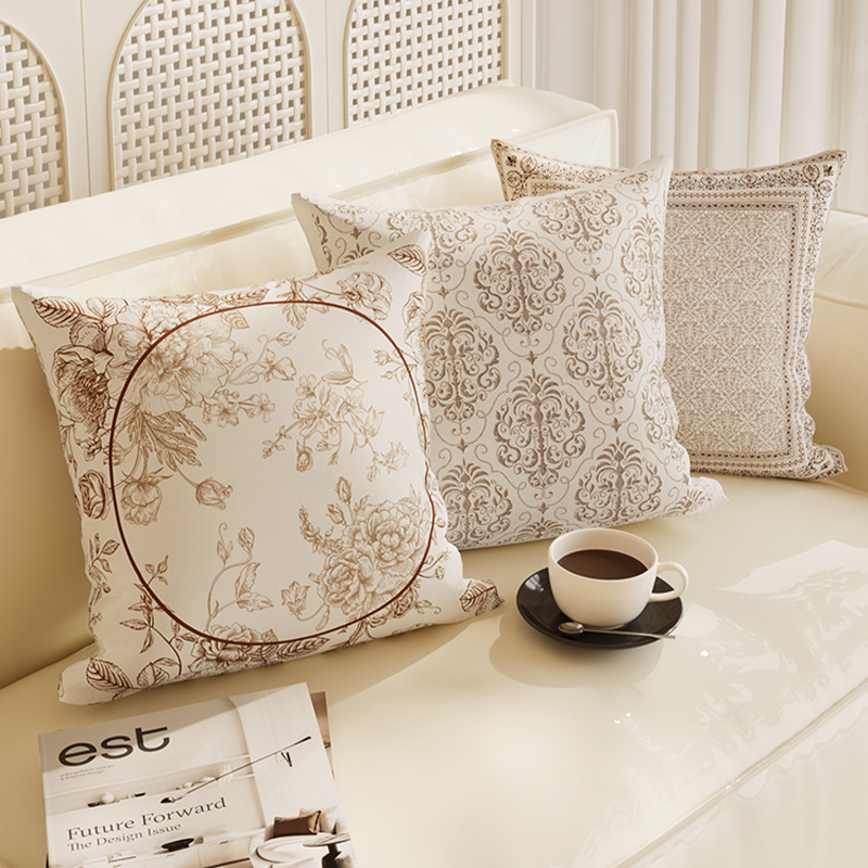 法式复古抱枕欧式枕套组合腰靠垫
