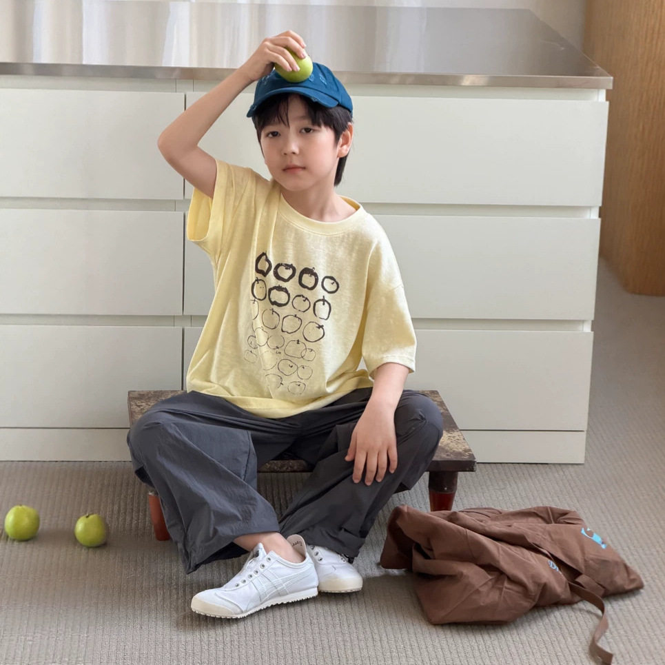 户外风潮童2026夏速干防泼水拼接休闲裤男女童宽松凉感束脚防蚊裤