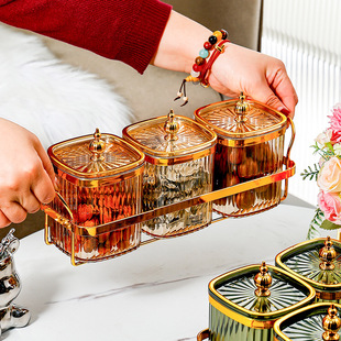 密封罐套装咖啡豆茶叶糖果盒厨房收纳食用级透明塑料罐盒零食储物