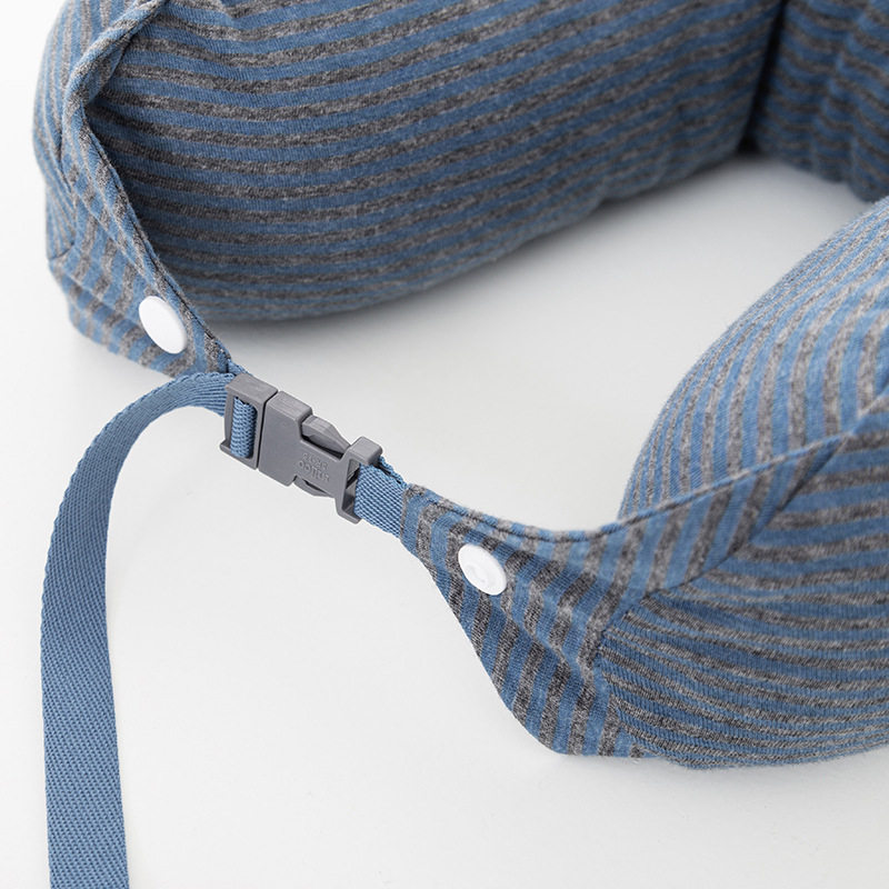 式u型乳胶颗粒护颈枕办公室午睡枕旅行枕良品记忆户外旅游