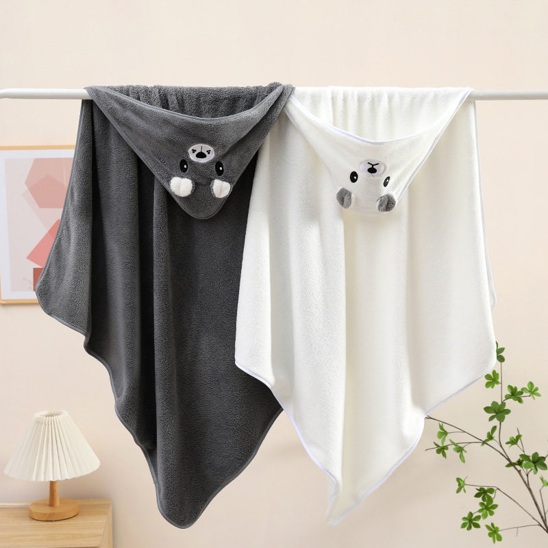 宝宝抱被儿童浴巾连帽斗篷洗澡速干浴袍婴儿新生儿珊瑚绒斗篷抱被,婴童用品,浴袍,淘宝优惠券,粉丝福利购,淘宝优惠卷