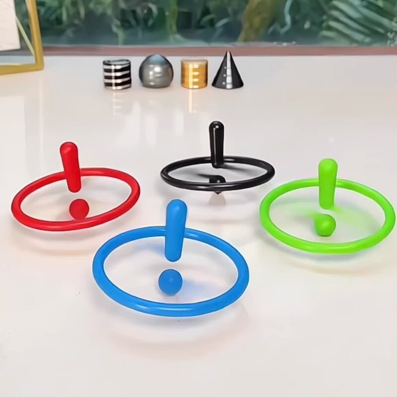 感叹号悬浮陀螺减压解压小玩具创陀螺