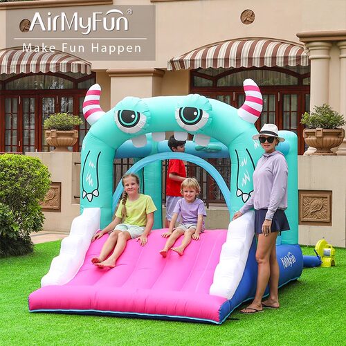 AirMyFun小怪兽充气城堡牛津布