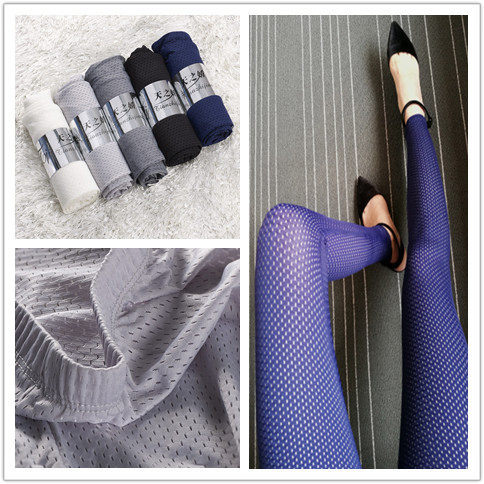 速发夏脚防晒打底裤网眼高弹薄贴身镂空小季七分九分裤力款防勾丝