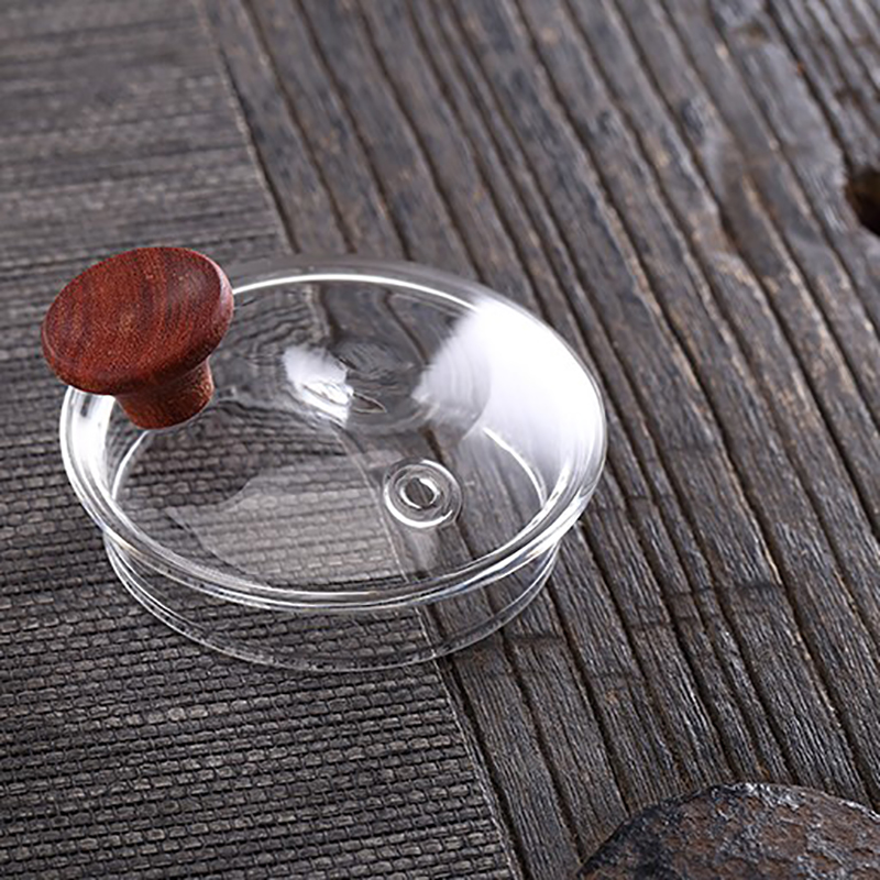 孟瀚  玻璃侧把茶壶配件盖子内胆 原装玻璃茶壶壶盖过滤内胆滤芯
