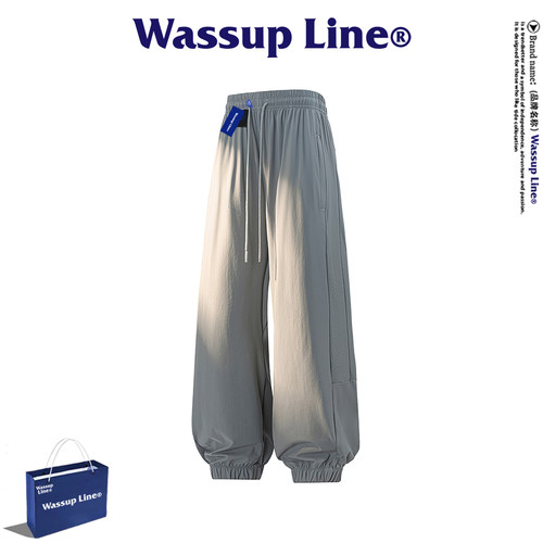 WASSUPLine潮牌时尚休闲裤男