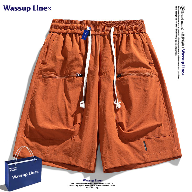 WASSUP Line潮牌工装短裤男士夏季宽松休闲五分裤大码运动中裤子,男装,短裤,淘宝优惠券,粉丝福利购,淘宝优惠卷
