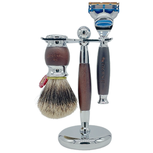 TWOFACE双面高端复古手动剃须刀刮胡刀刮脸修面送男友礼盒套装